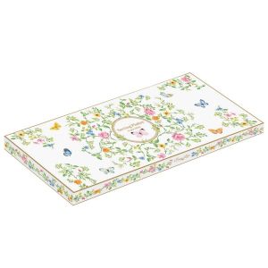 EasyLife | Порцеланов поднос 36x14,5см | DANCING BUTTERFLIES