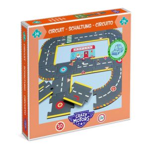 Djeco | Пъзел гигант вселената на Crazy motors