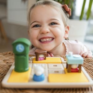 Smart Games | Игра пъзел вълкът и седемте козлета