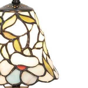 Clayre & Eef | Настолна лампа Tiffany Ø16*31 см