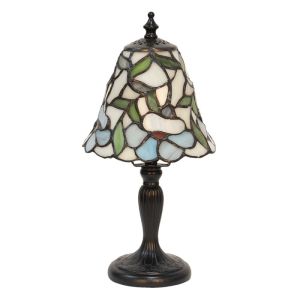 Clayre & Eef | Настолна лампа Tiffany Ø16*31 см