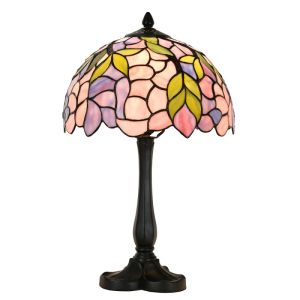 Clayre & Eef | Настолна лампа Tiffany Ø30*50 см
