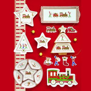 EasyLife | Порцеланово плато 25x15 см | POLAR EXPRESS