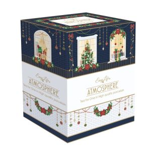 EasyLife | Порцеланов комплек за чай 280 мл + 280 мл | FESTIVE AVENUE