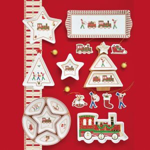 EasyLife | Порцеланово плато 25x15 см | POLAR EXPRESS