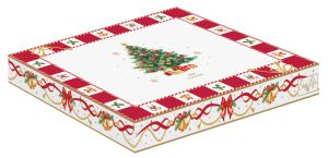 EasyLife | Порцелановo плато 20,5x25,5 см | CHRISTMAS TALE