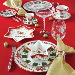 EasyLife | Порцелановo плато 20,5x25,5 см | CHRISTMAS TALE