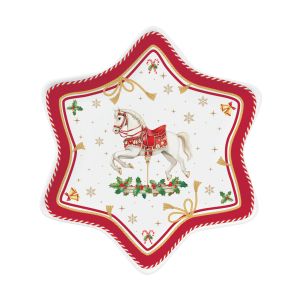 EasyLife | Порцеланова чиния  Ø 22,5 см | CHRISTMAS TALE