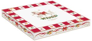 EasyLife | Порцеланово плато 25x25 см | CHRISTMAS TALE