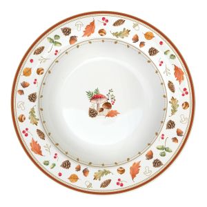 EasyLife | Порцеланова чиния за супа Ø 21,5 см | AUTUMN BREEZE