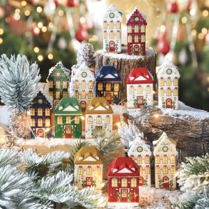 EasyLife | Порцеланов  буркан с капак Ø 11,5x18 см | FESTIVE AVENUE