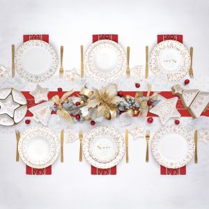 EasyLife | Коледни играчки за елха Ø 7 см 6 бр. к-кт | CHRISTMAS LIGHTS