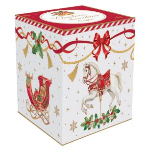 EasyLife | Коледна топка от доломит Ø 7 см 4 вида| CHRISTMAS TALE