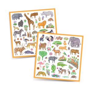 Djeco | Стикери 160 бр. | Кения