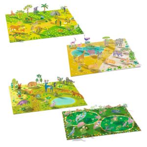 Djeco | Подвижни стикери | Животни