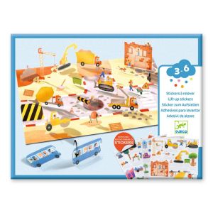 Djeco | Подвижни стикери | Превозни средства