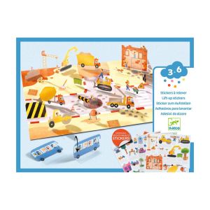 Djeco | Подвижни стикери | Превозни средства