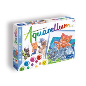 Sentosphere | Оцветяване с акварелни бои | Котенца