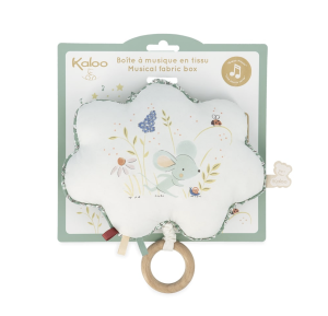 Kaloo | Музикална играчка „Зелена мишка“ | PETITES CHANSONS 