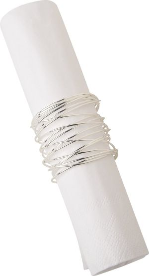 IHR | Пръстен за Салфетки | Сребрист