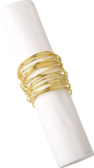 IHR | Пръстен за Салфетки | Златист