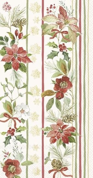 IHR | Салфетки | POINSETTIA BOUQUET