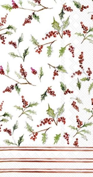 IHR | Салфетки | CHRISTMAS ILEX BERRIES