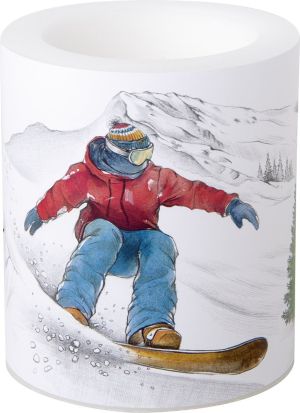 IHR | Свещ | Ø 9 x 10,5 см | SKI VACATIONS