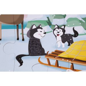 Janod | Пъзел осезание – Живот на леда