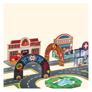 Djeco | Гигантски пъзел 33 части | В града 