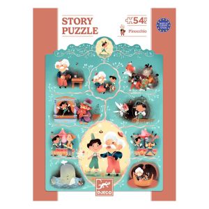 Djeco | Пъзел | Пинокио | 54 части