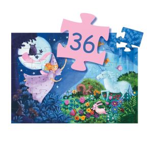 Djeco | Пъзел | Феята и еднорога