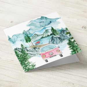 The Pink Shop | Картичка | Къмпинг в гората