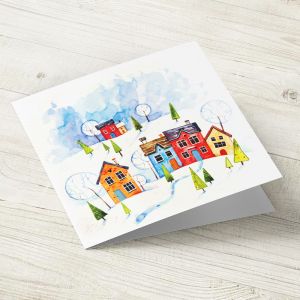 The Pink Shop | Картичка | Зимно селце