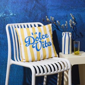 CMP Paris | Възглавница Dolce Vita, водоотблъскваща, 40x40 см