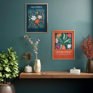 CMP Paris | Декоративни постери Dolce Vita, 2 броя, 30x40 см