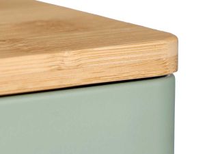 Arte Regal | Солница с бамбуков капак, ментово зелена