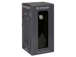 Arte Regal | Голяма стъклена ваза в златисто и зелено