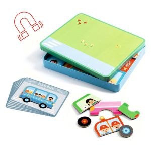 Djeco | Игра с магнити | Превозни средства