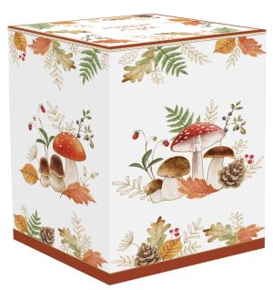 EasyLife | Порцеланов  буркан с капак Ø 12x19 см | AUTUMN BREEZE