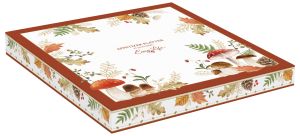 EasyLife | Порцеланово плато за сервиране 25x25 см | AUTUMN BREEZE