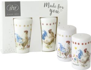 IHR | Комплект за сол и пипер | COUNTRY ROOSTER