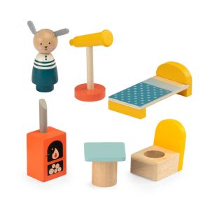 Moulin Roty | Дървена играчка | Къща край езерото | La Grande Famille