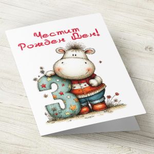 The Pink Shop | Картичка с плик | Рожден ден | 3