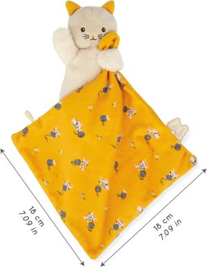 Kaloo | CARRE DOUCEUR Дуду жълто коте