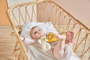 Kaloo | CARRE DOUCEUR Дуду жълто коте