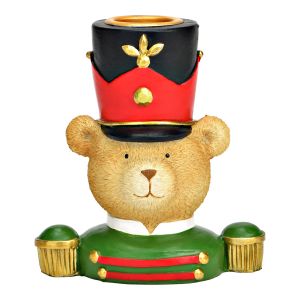 G. Wurm | Декорация за свещник с мечка войник от полиетилен