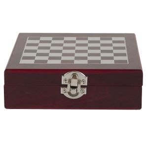 COOK CONCEPT | Кутия за вино от 4 части с шахматна дъска