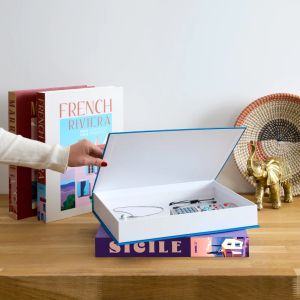 HOME DECO FACTORY | декоративна книга за съхранение 33x25cm | 4 модела