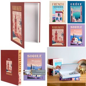 HOME DECO FACTORY | декоративна книга за съхранение 33x25cm | 4 модела